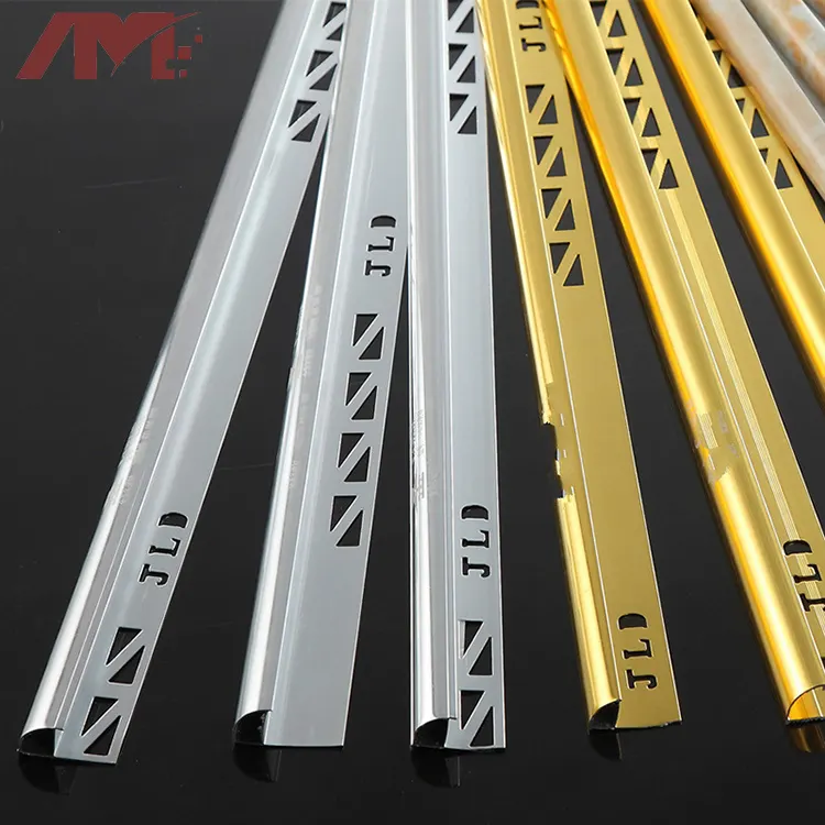 Aluminum Tile Edge Trim For Finished Tile Edges