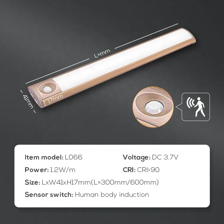 Rechargeable Plastic LED Cabinet Light
