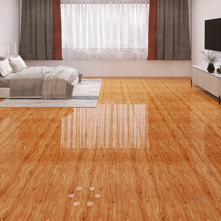 Wood-Look Porcelain Floor Tile 600x600mm