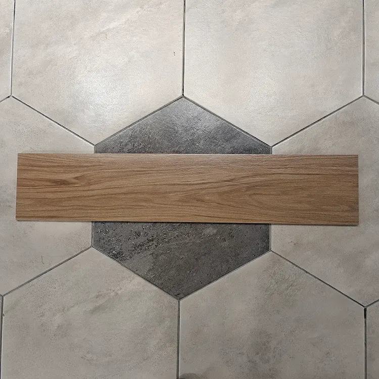Wood-Look Matte Ceramic Floor Tile 150x800mm