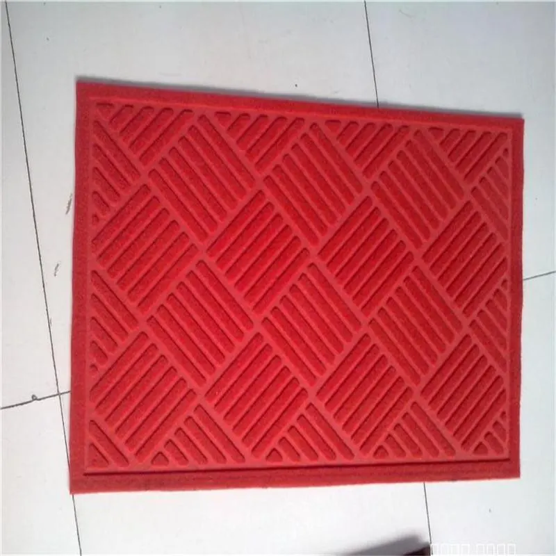 PVC Entrance Door Mat 4-8mm Thick With PVC Backing