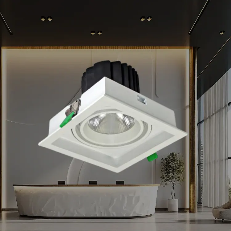 Adjustable Aluminum LED Grille Spotlight