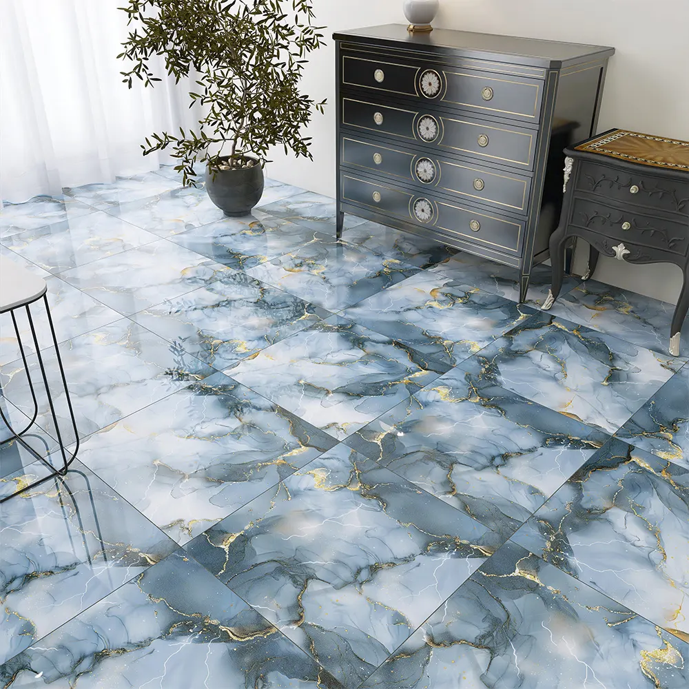 Stone-Look Glazed Porcelain Wall Tile 600x600mm