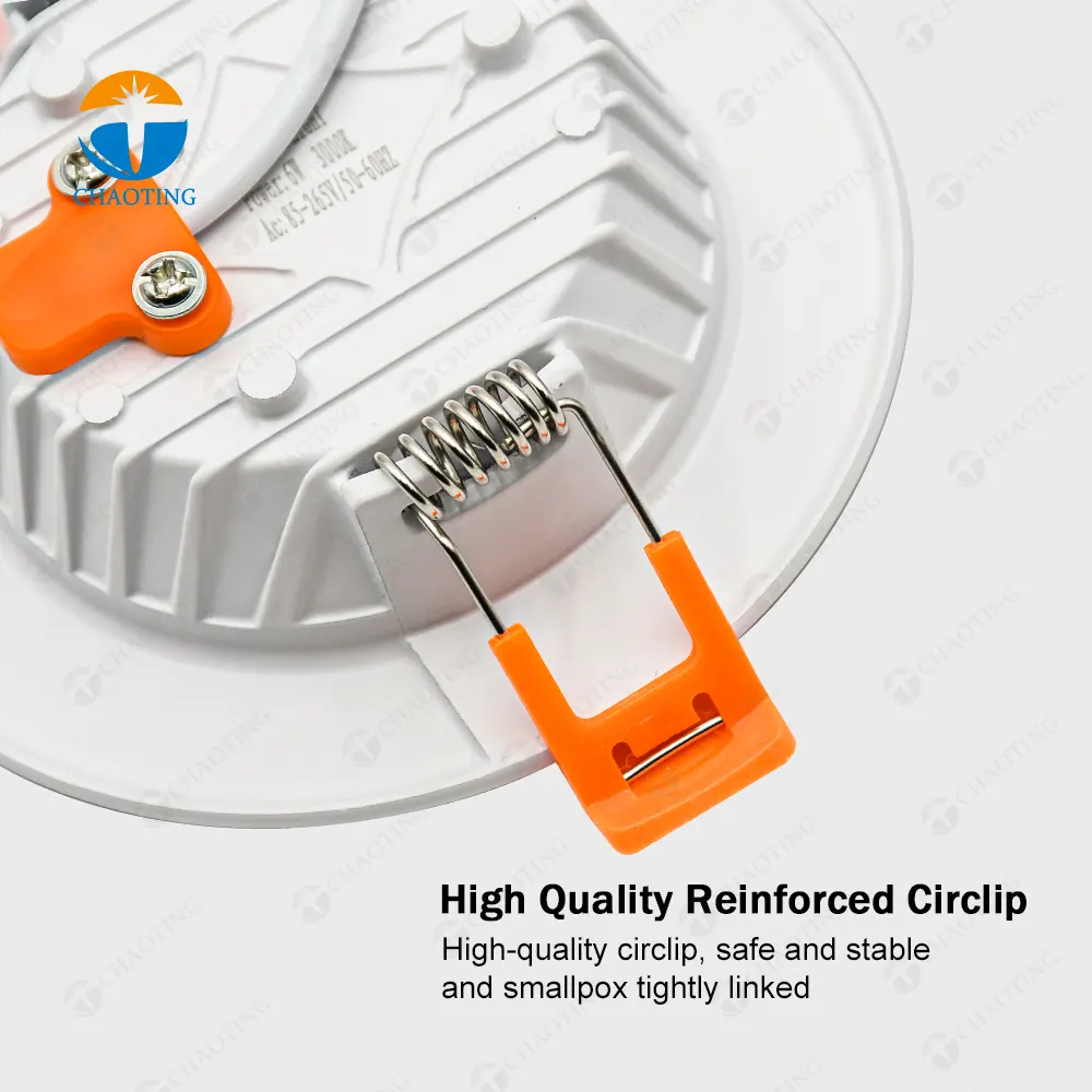 Slim Recessed/Surface-Mounted Round COB LED Downlight 6-18W