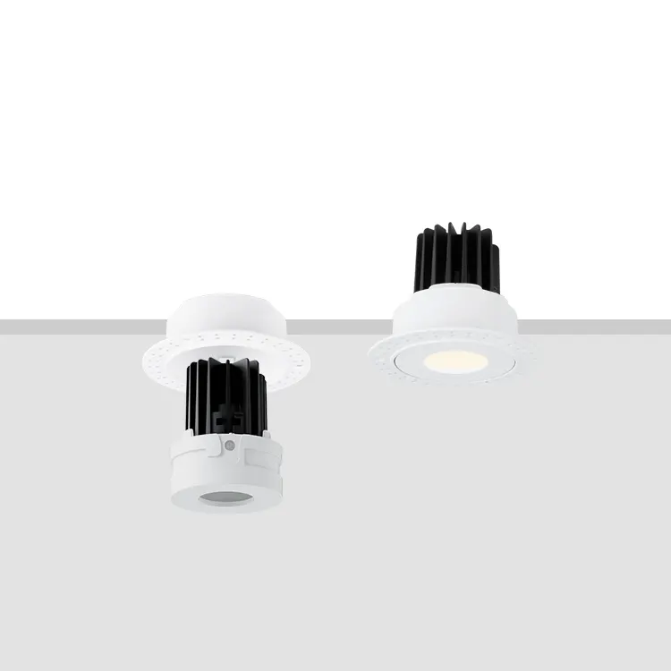 Dimmable Recessed Aluminum COB LED Downlight 8/15W IP65