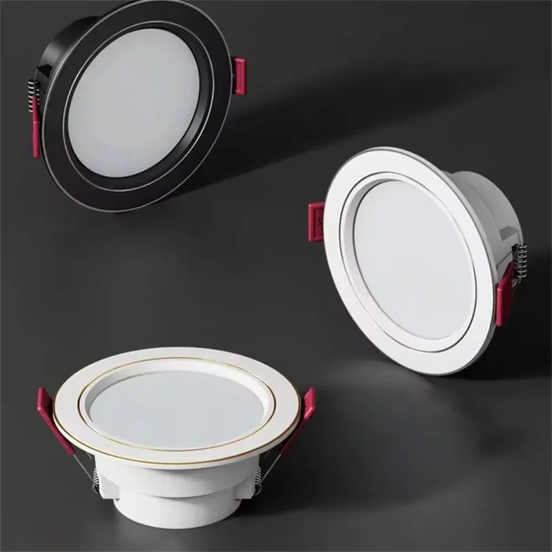 Anti-Glare Recessed Aluminum COB LED Downlight 6W product sample
