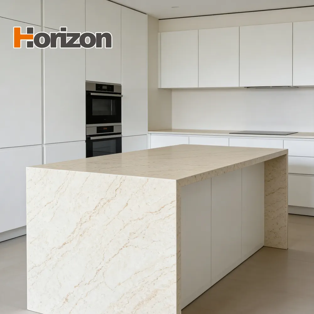 White Engineered Quartz Slab 3200x1600mm