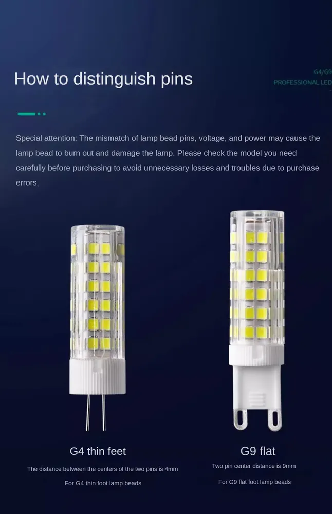 Aluminum LED Light Bulb 3-9W