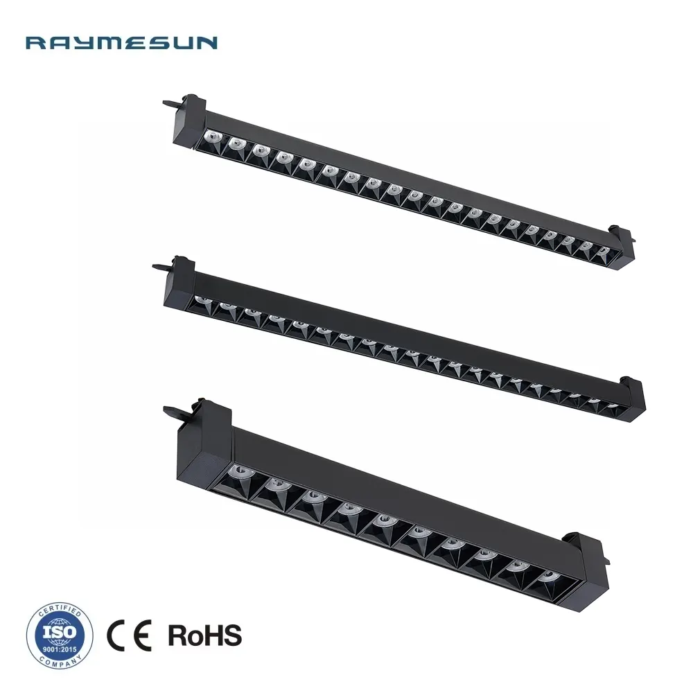 Surface-Mounted Aluminum COB LED Track Spotlight 16-45W