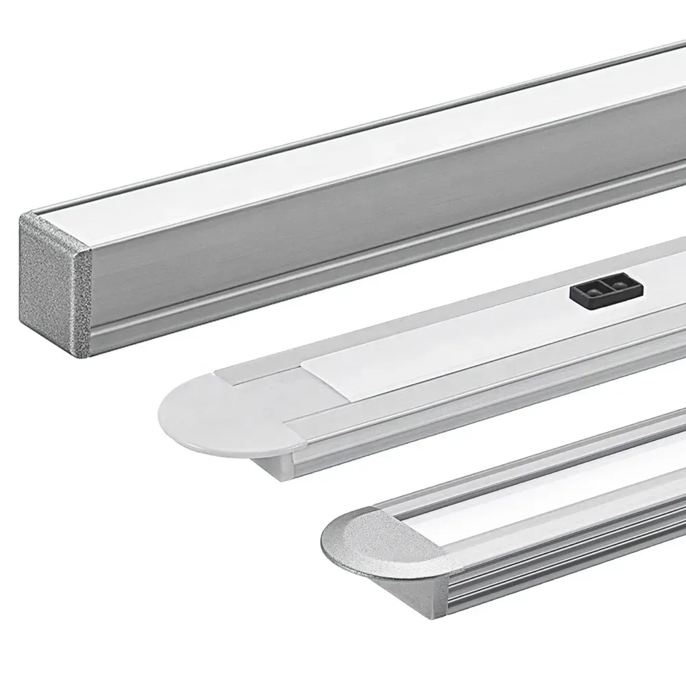 Slim Recessed Aluminum LED Cabinet Light 7W 12V