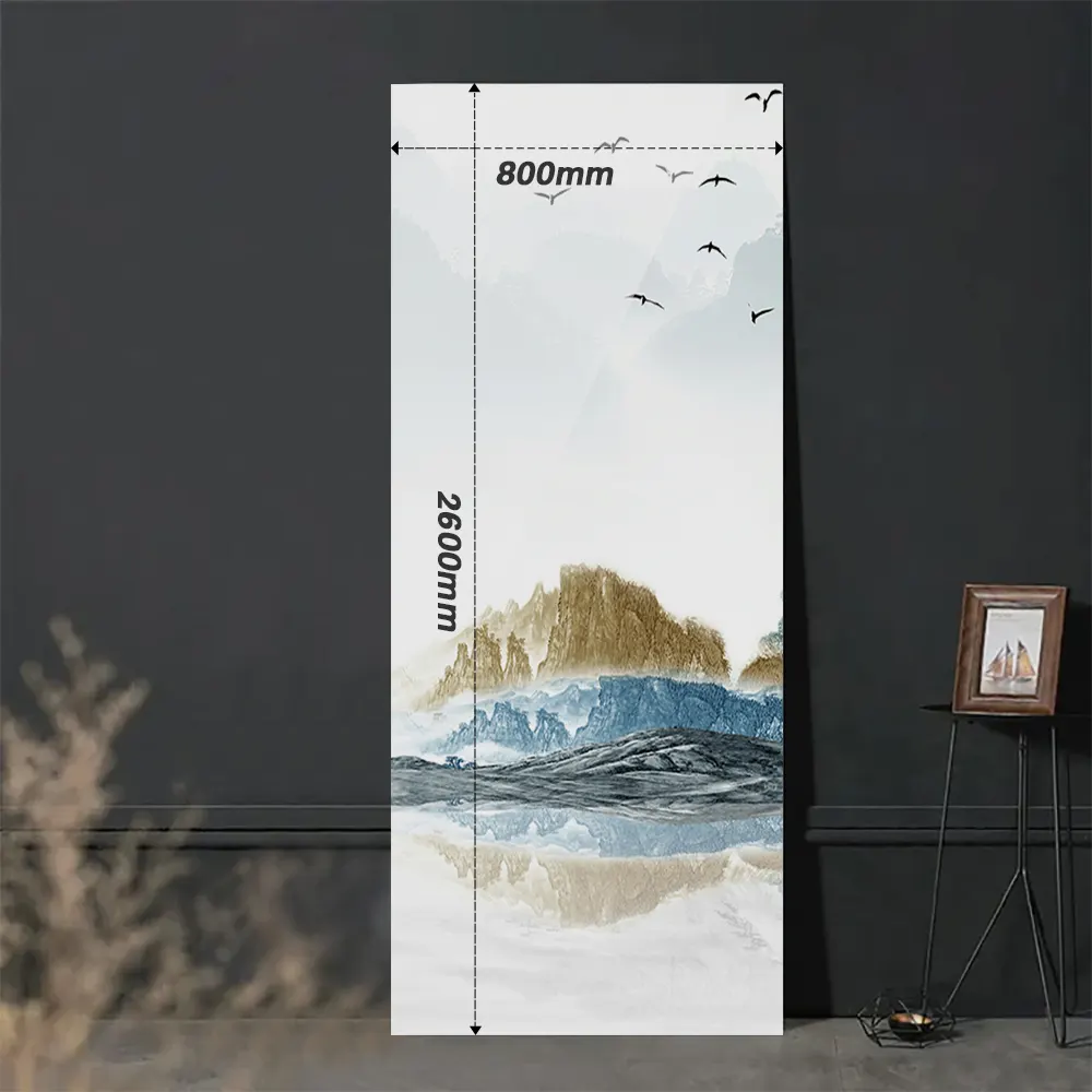 Landscape-Pattern Sintered Stone Slab 800x2600mm