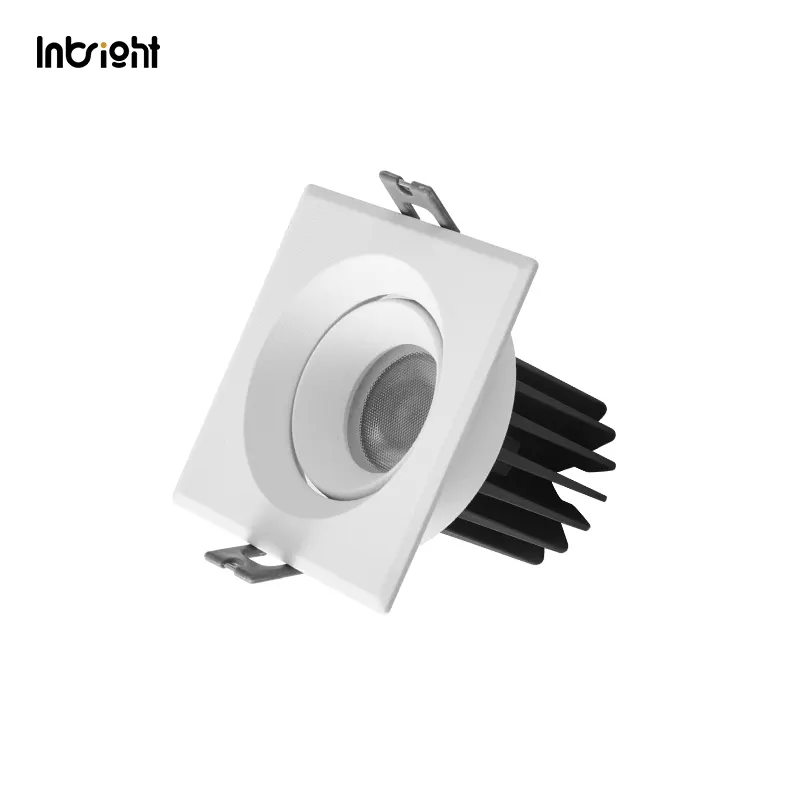 Adjustable Recessed Square LED Downlight 8-25W