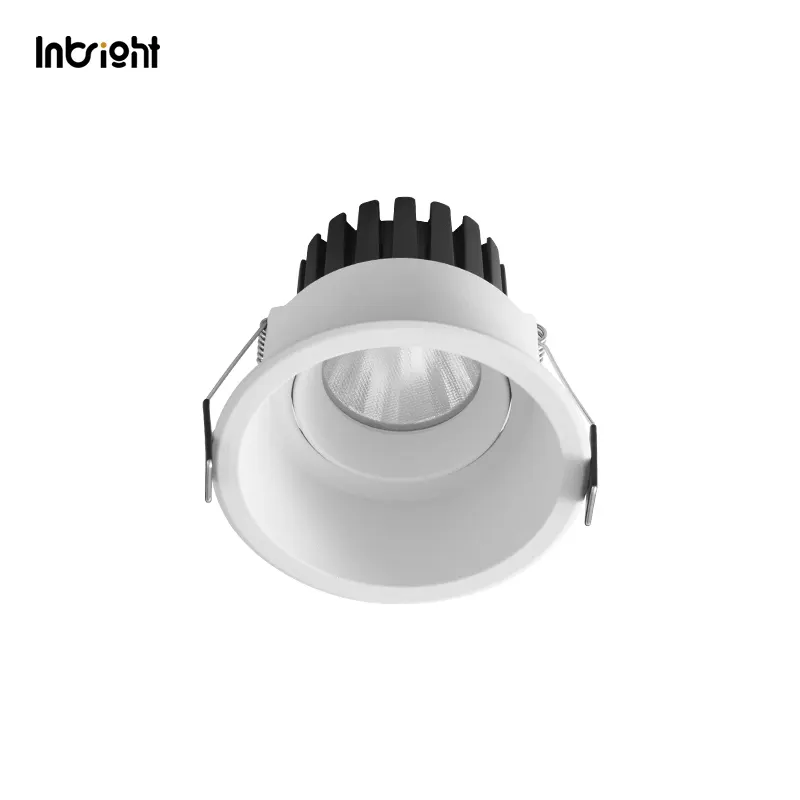 Anti-Glare Dimmable Recessed COB LED Downlight 8-25W IP65