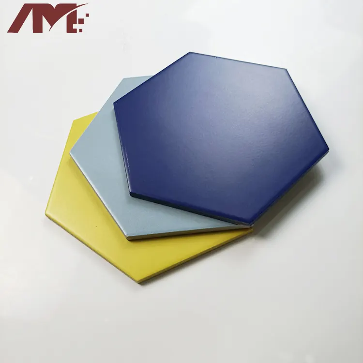 Porcelain Hexagonal Tile 200x230mm 8mm Thick