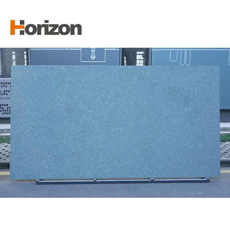 Jade-Look Black/Blue Engineered Quartz Slab 3200x1600mm