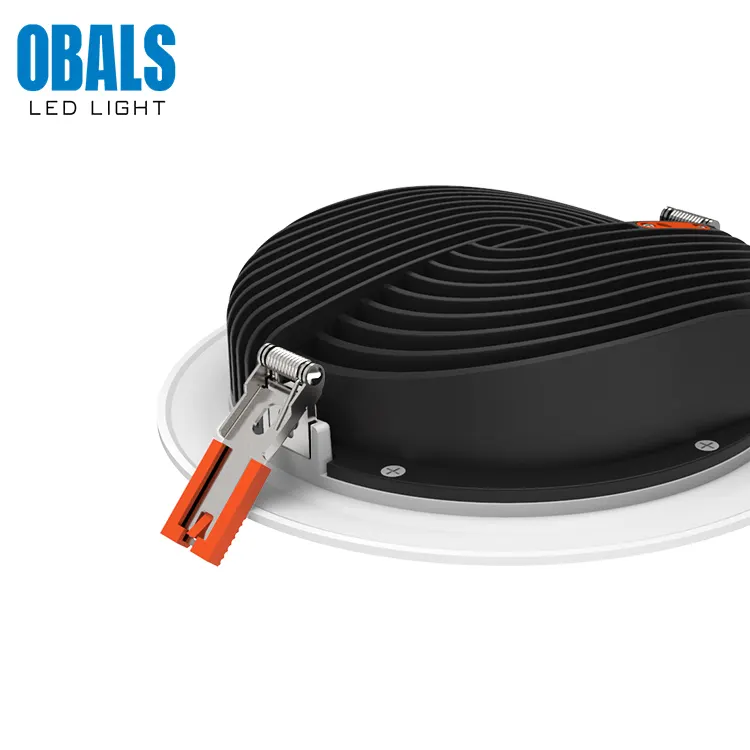 Recessed Aluminum LED Downlight 9/12W 100-120V 3in/5in/6in/8in