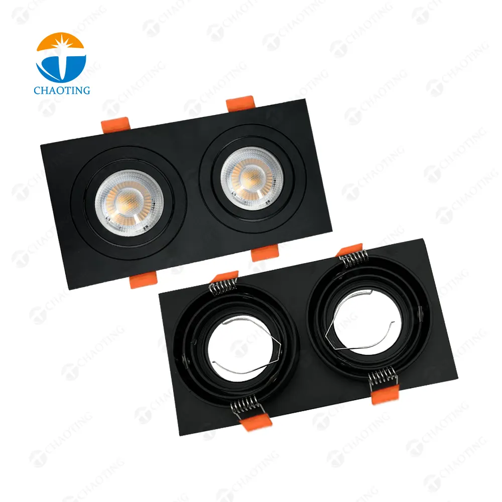 Surface-Mounted Aluminum Downlight Housing MR16/GU10