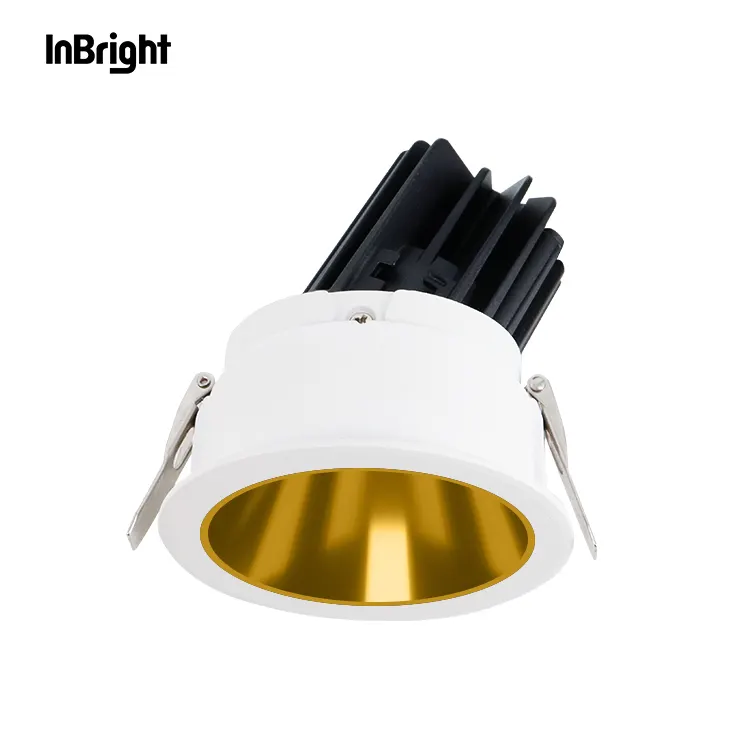Anti-Glare Recessed Aluminum COB LED Downlight 8/15W IP65