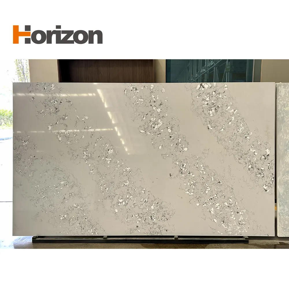 Blue Engineered Quartz Slab