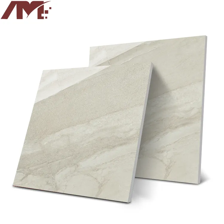 Marble-Look Polished Porcelain Wall And Floor Tile 600x600mm