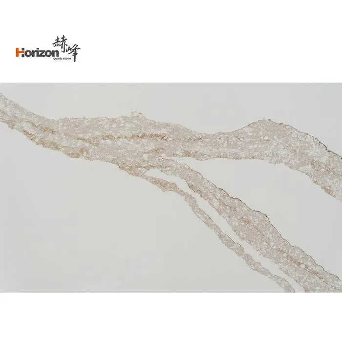 Marble-Look White Engineered Quartz Slab 3200x1600mm