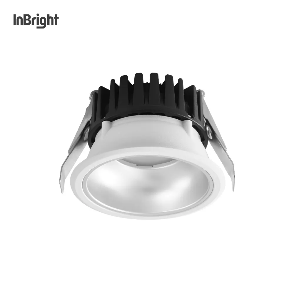 Dimmable Recessed Aluminum LED Downlight 15W IP20/IP54