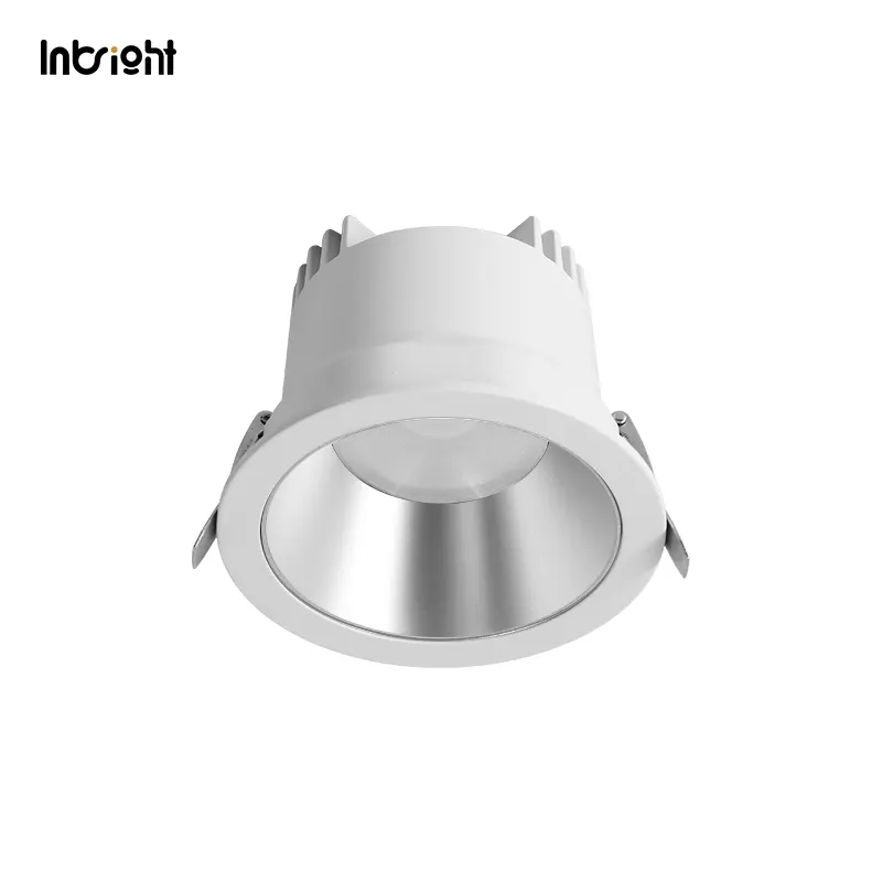 Recessed Aluminum LED Downlight Black 15-35W