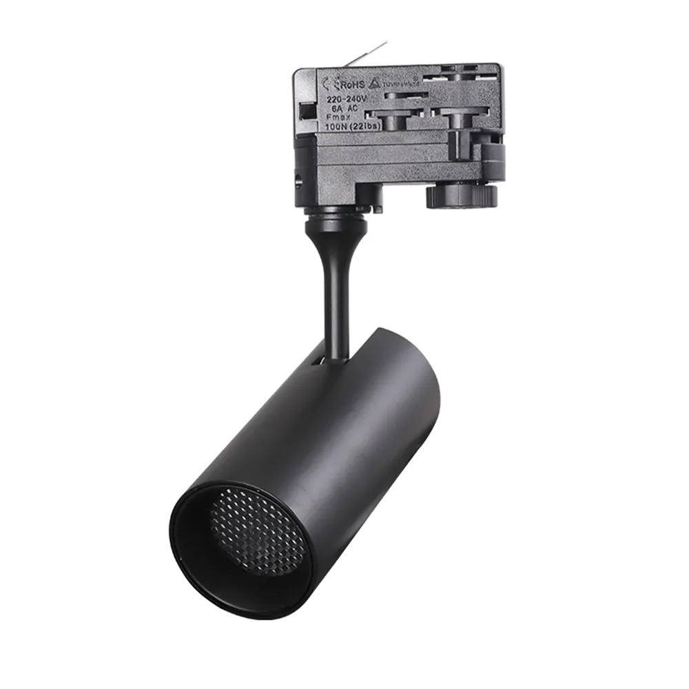 Dimmable Aluminum COB LED Track Spotlight 12-36W