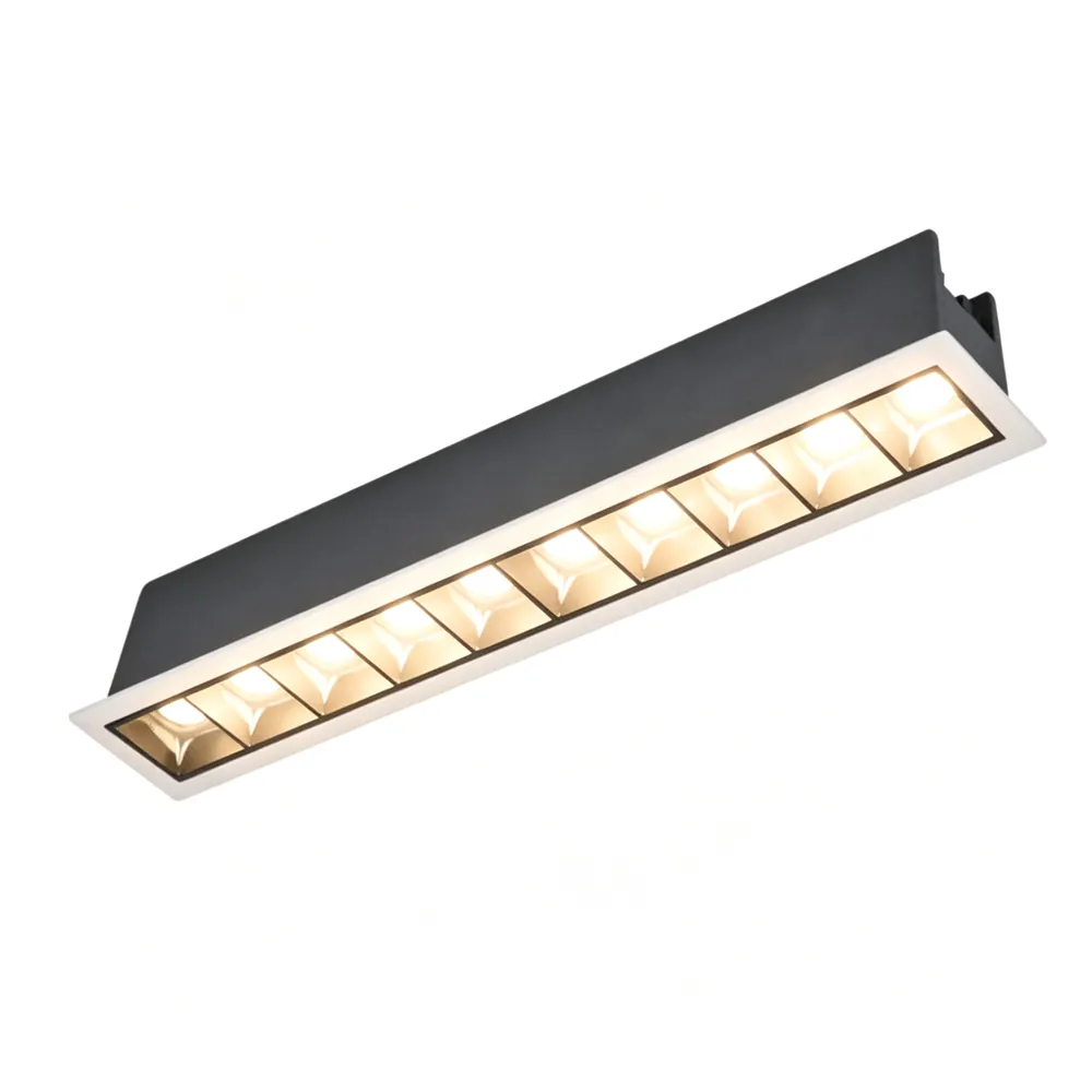 Slim Square Aluminum LED Grille Spotlight