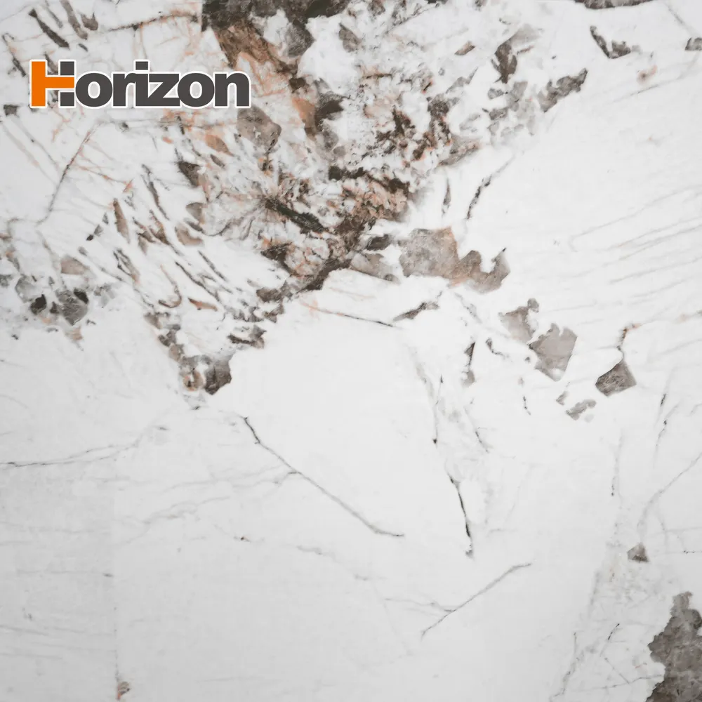 Calacatta White/Gold Sintered Stone Slab 1600x3200mm