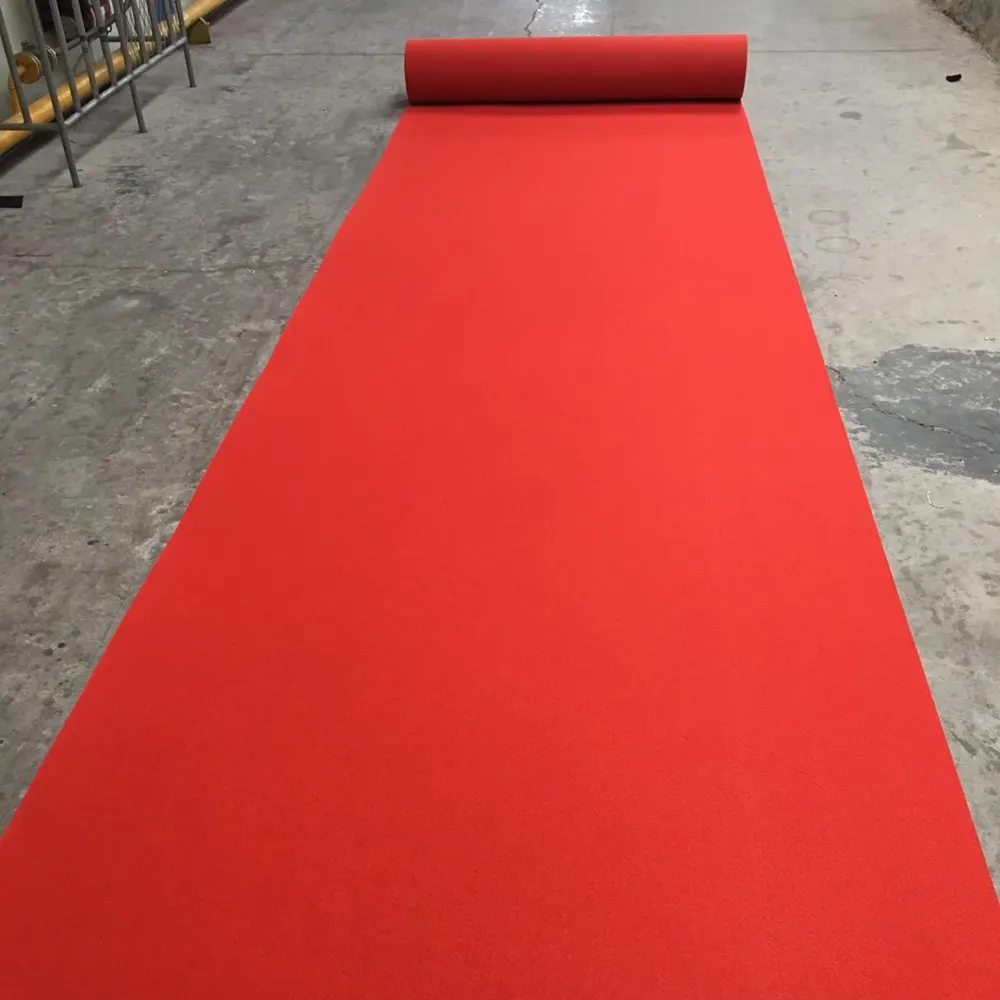 Non-Slip Nonwoven Polyester Exhibition And Event Carpet