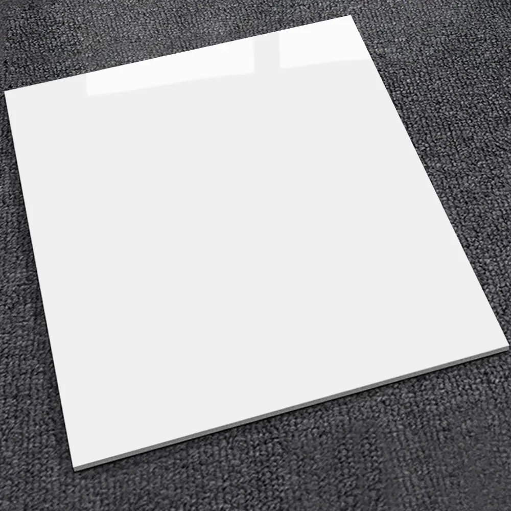 Marble-Look Polished Glazed Porcelain Tile 600x600mm