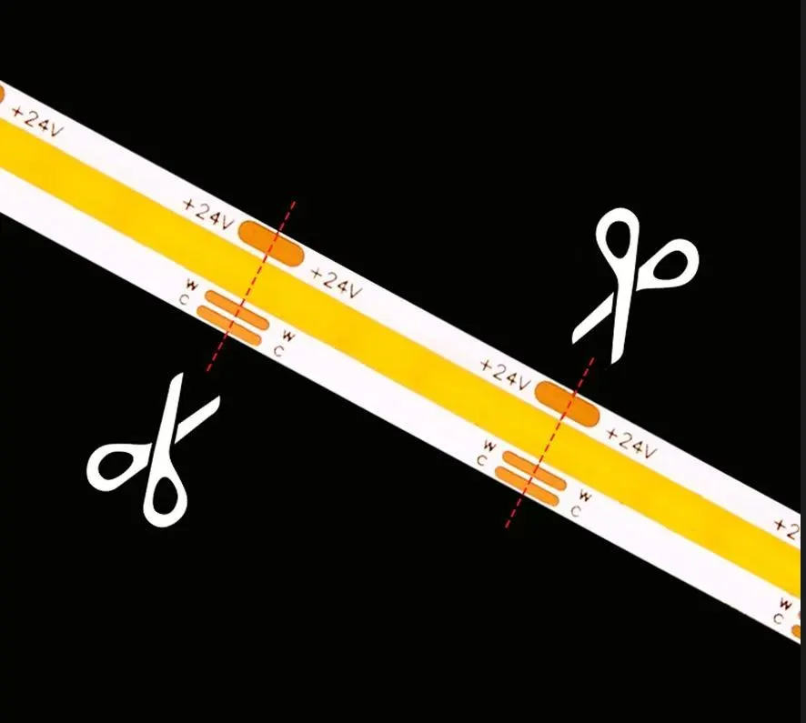 Adjustable Flexible LED Strip Light 6-12W