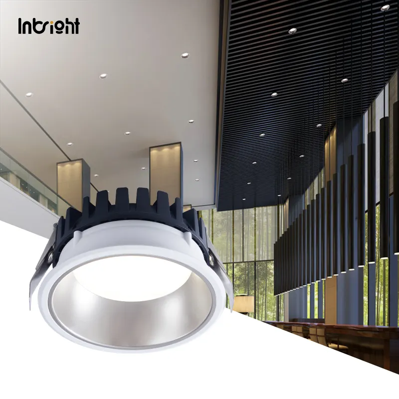 Anti-Glare Smart Recessed LED Downlight 15-42W