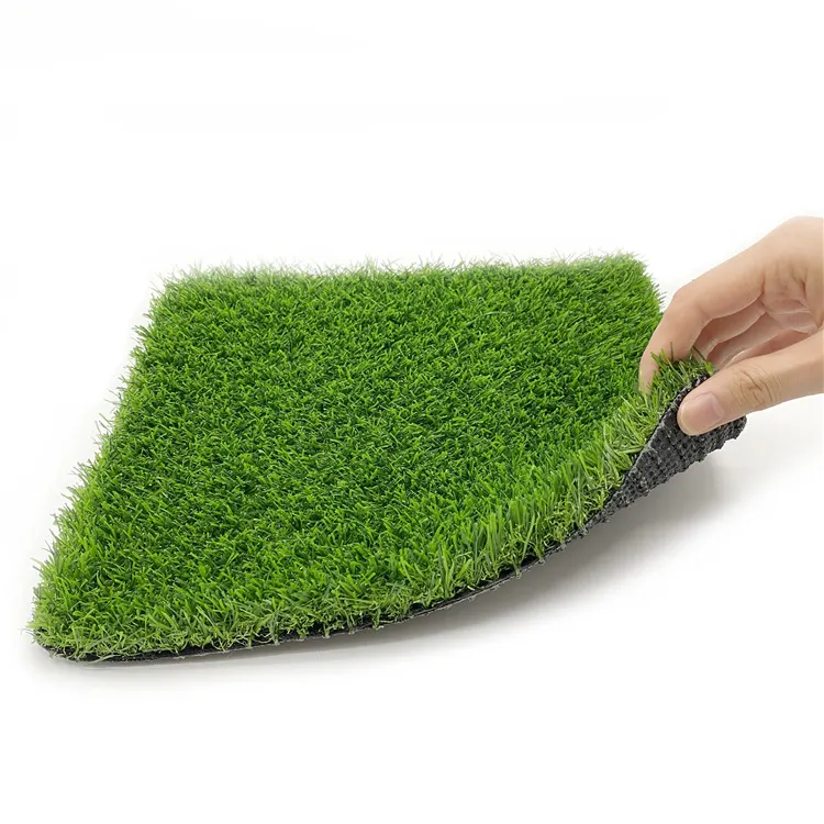 UV-Resistant Artificial Landscaping Grass 20-50mm Pile
