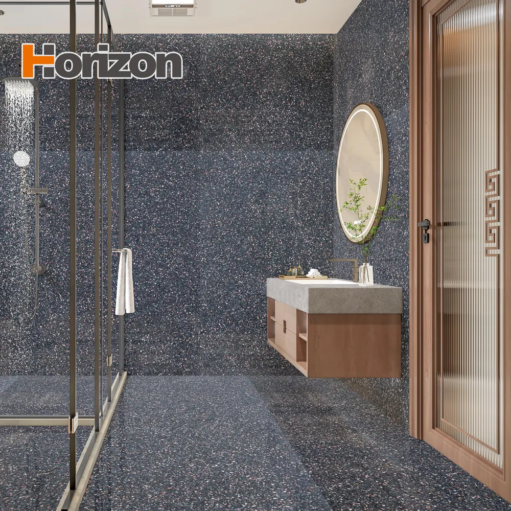 Black Engineered Quartz Slab 3200x1600mm