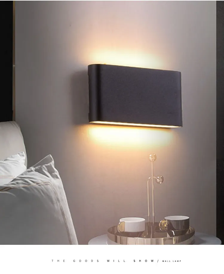 Aluminum LED Wall Light 6/12W