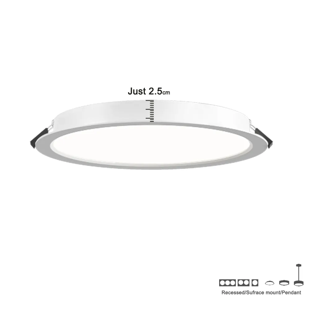 Adjustable Recessed Round LED Downlight 7/9W IP54