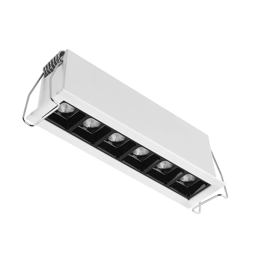Adjustable Aluminum LED Grille Spotlight 10W