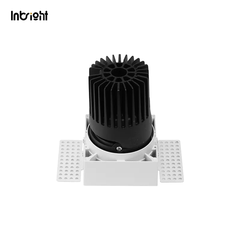 Trimless Dimmable DALI Recessed LED Downlight 10-28W IP65