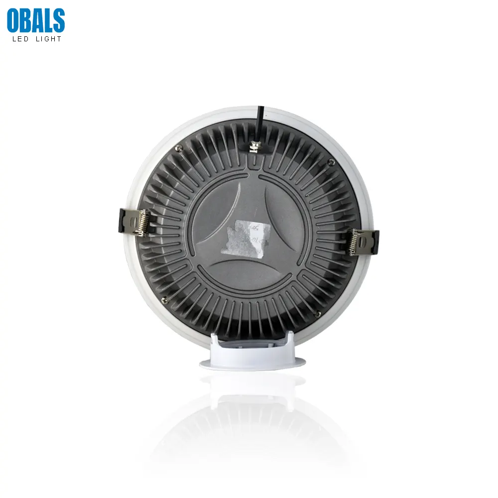 Recessed Round Aluminum LED Downlight 12-48W IP65