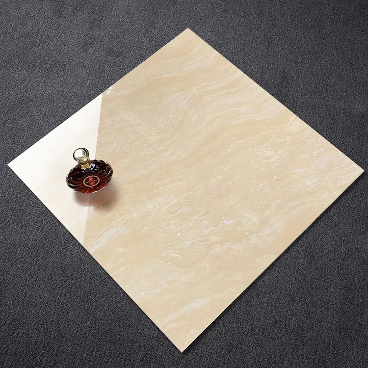 Stone-Look Polished Porcelain Wall And Floor Tile 600x600mm