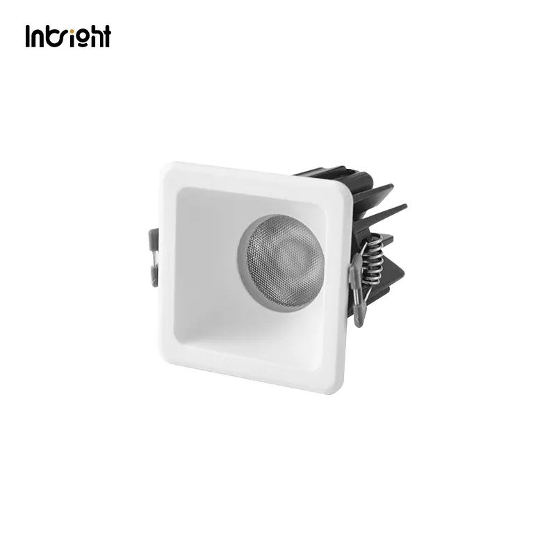 Recessed Square Aluminum LED Downlight 10W IP65