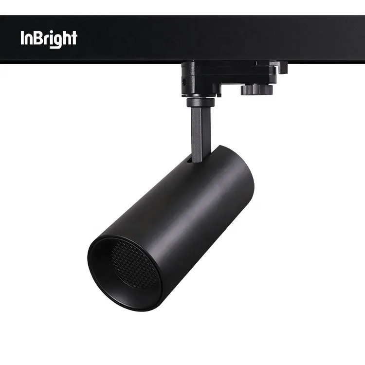 Dimmable DALI Aluminum COB LED Track Spotlight 12-36W