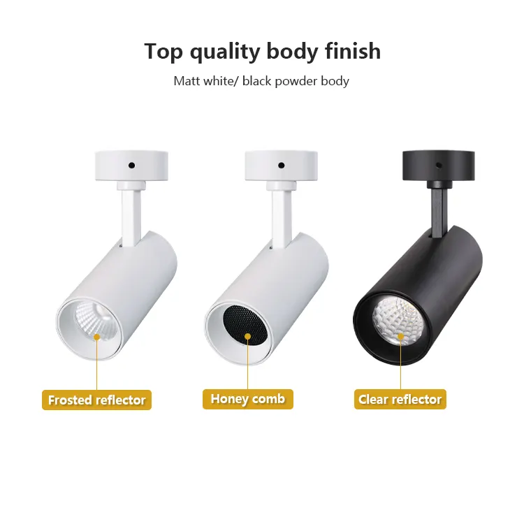Anti-Glare Rotatable Dimmable Surface-Mounted COB LED Downlight 14-32W