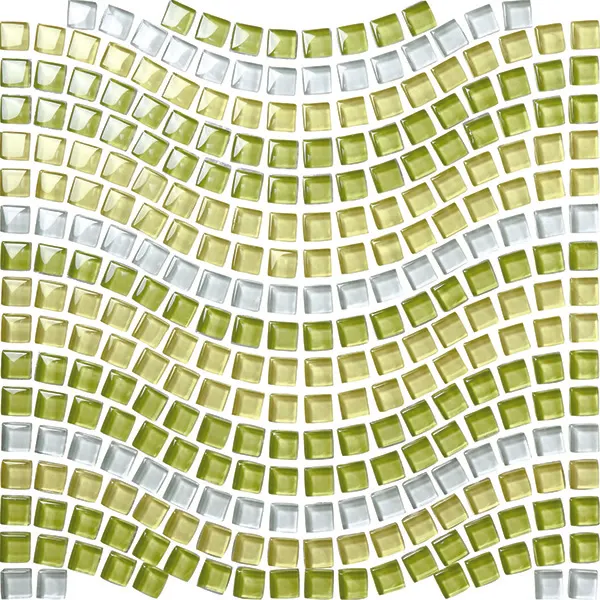 Electroplated Stone Mosaic Tile 300x300mm