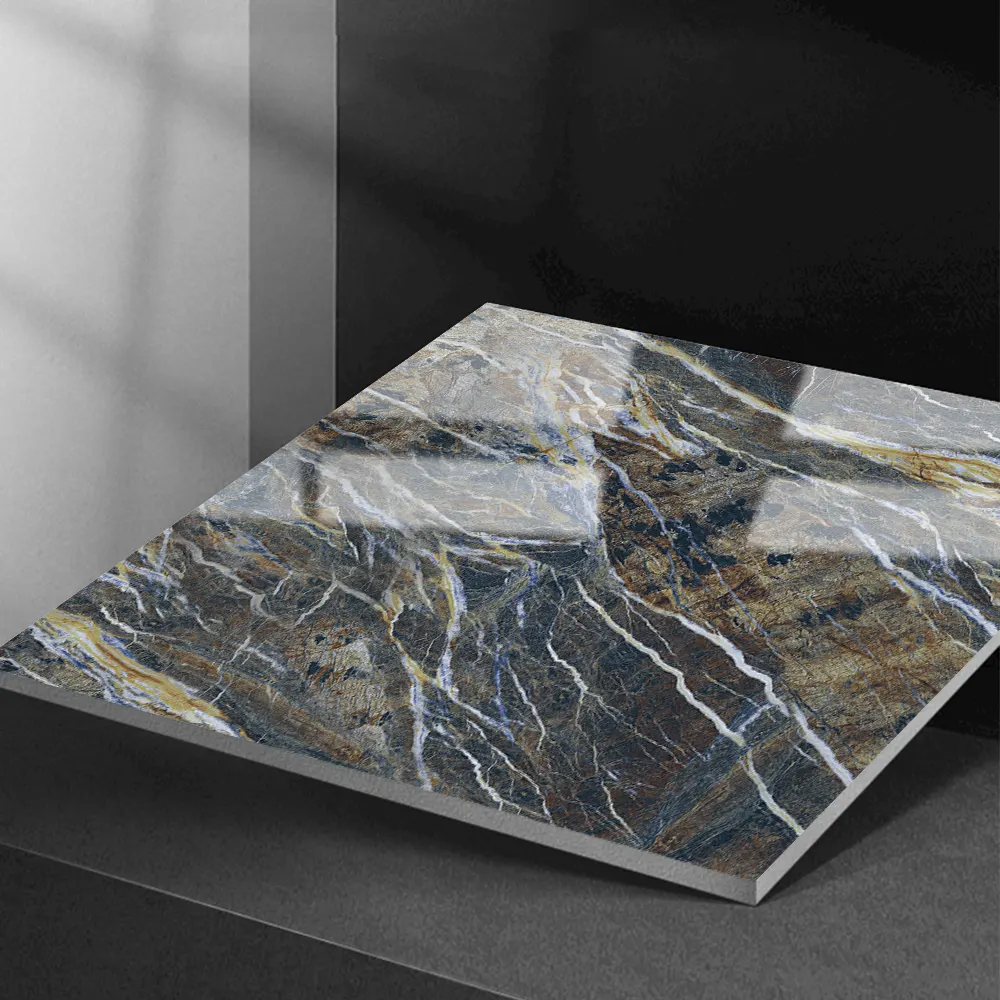 Stone-Look Polished Porcelain Wall Tile 600x600mm