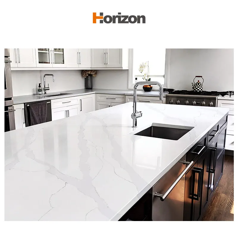 Calacatta Engineered Quartz Slab 3200x1600mm