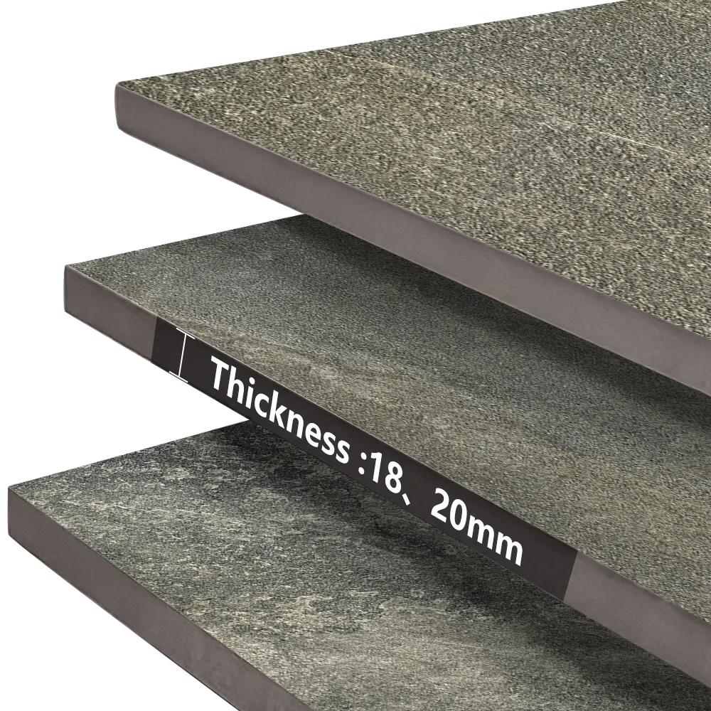 Non-Slip Stone-Look Matte Porcelain Exterior Wall Tile 600x600/600x1200mm