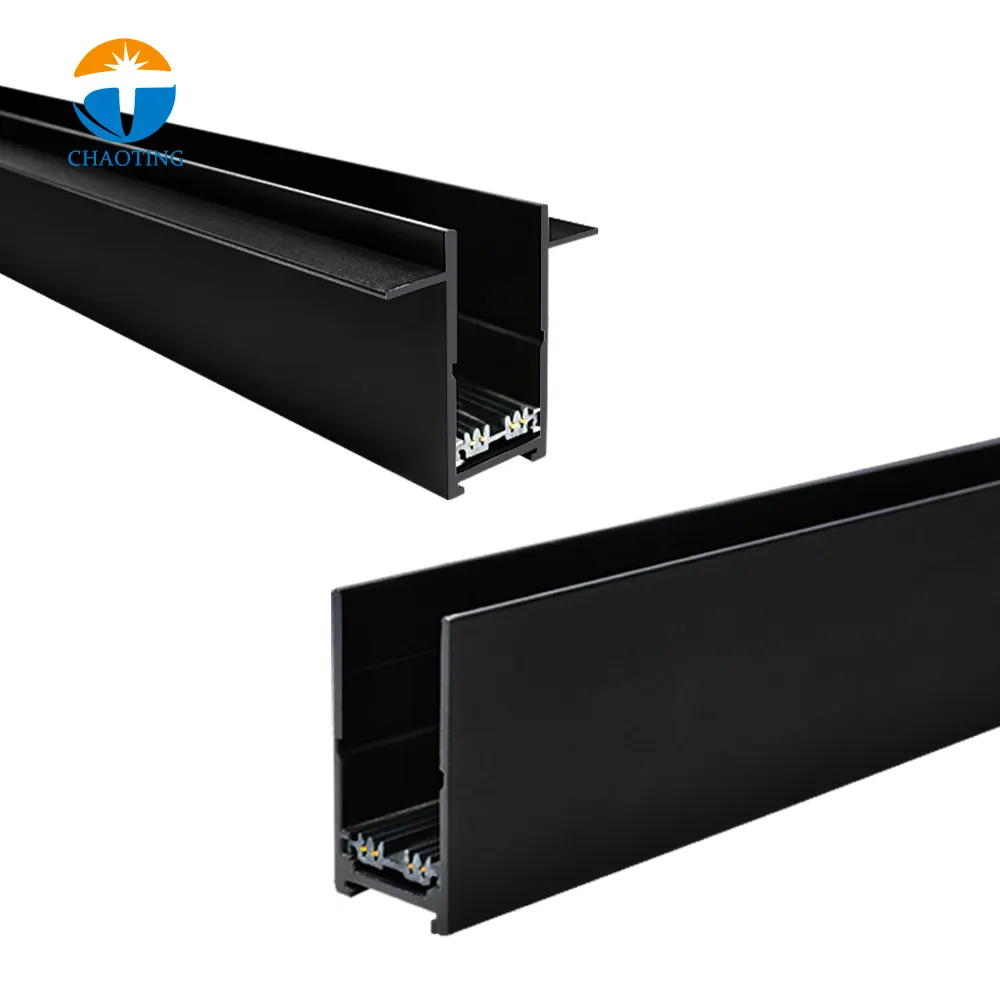 Aluminum Magnetic LED Track Lighting System 220V product sample